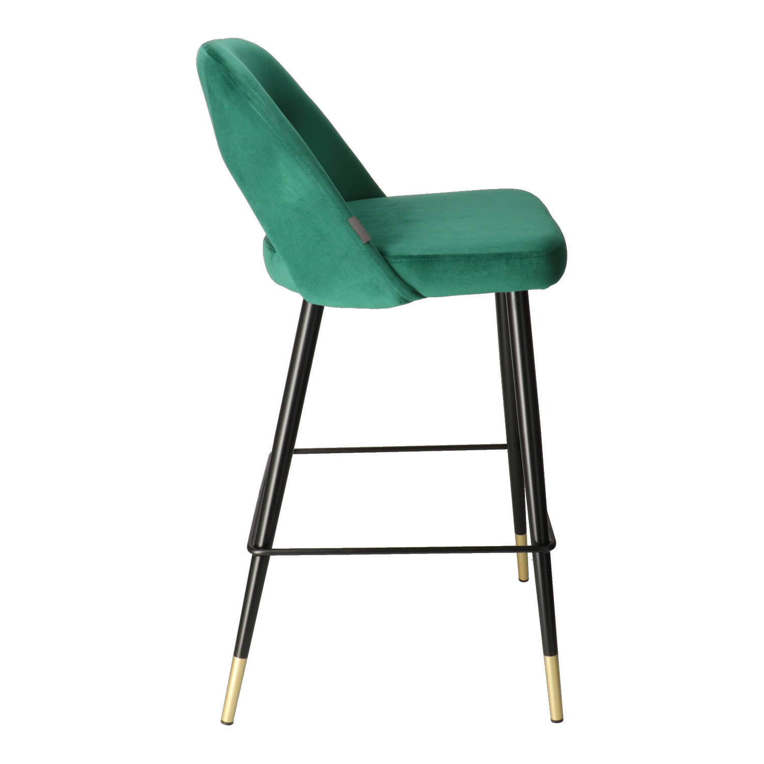 DL FANNY Green design Upholstered indoor bar stool